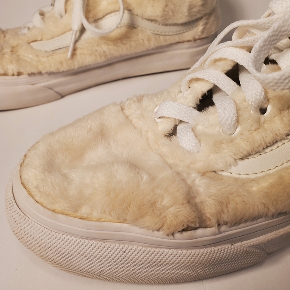 Vans Old Skool Sherpa Turtledove Sneakers Sz 6.5. - Picture 4 of 10